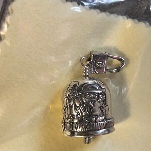 New Sterling silver sister bell pendant from Calistoga California